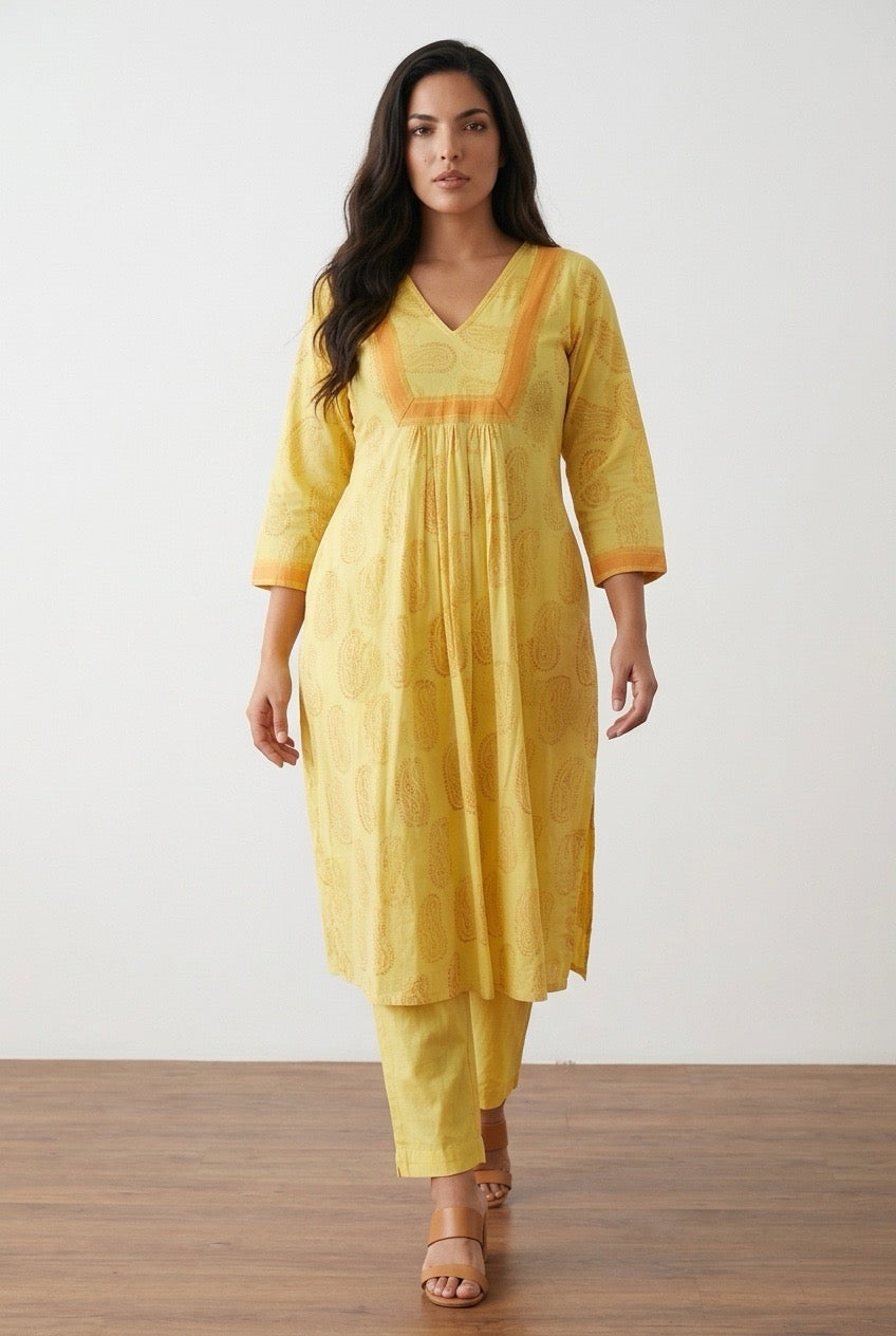 Mangalagiri cotton Kurti
