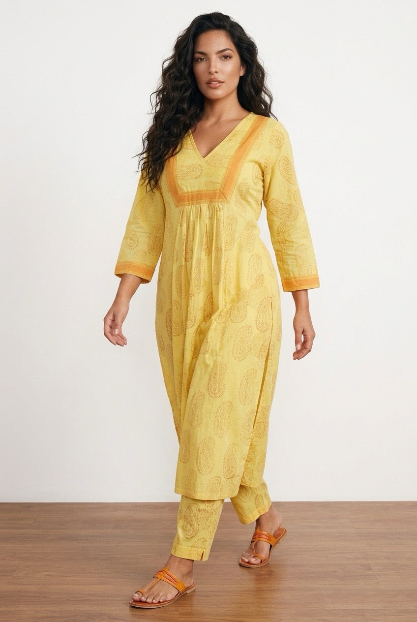 Mangalagiri cotton Kurti