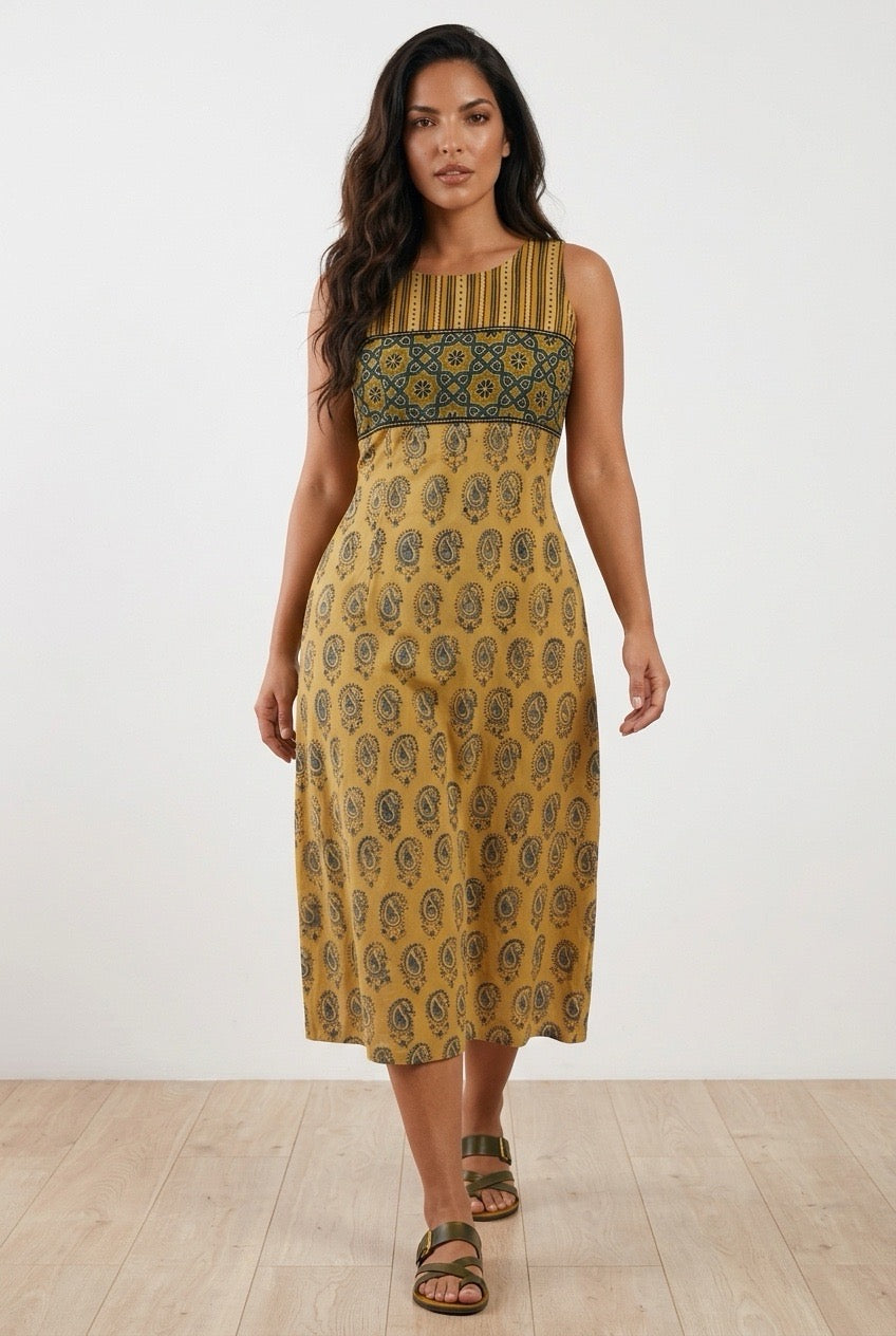 Pure Cotton handblock Kurti