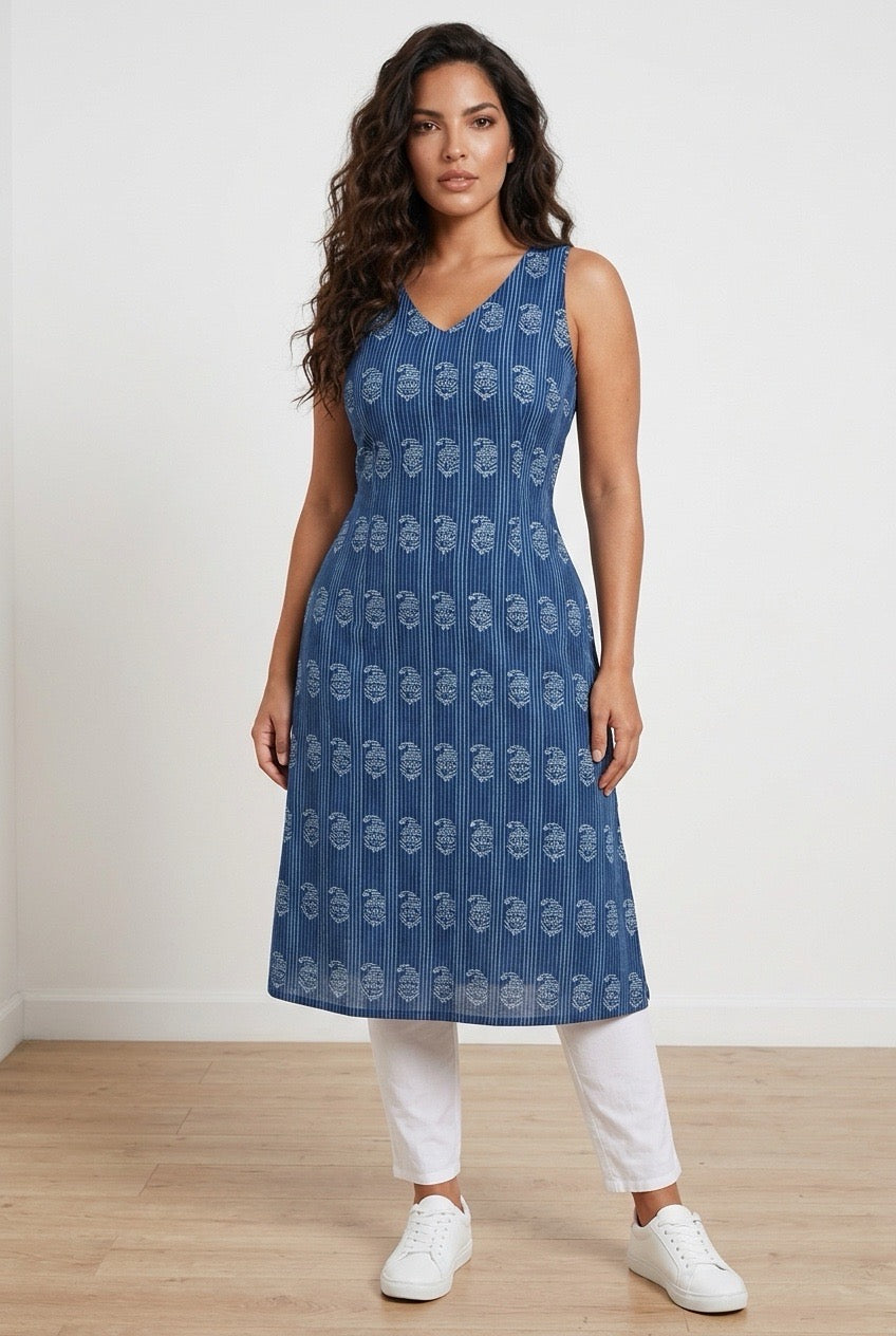 Pure cotton kurti